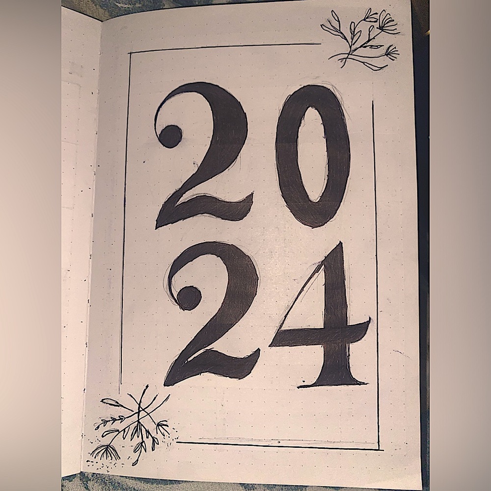 12 month homemade bulletin journal